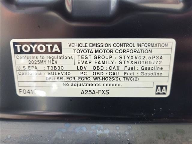 Certified 2025 Toyota Camry SE FWD image 23