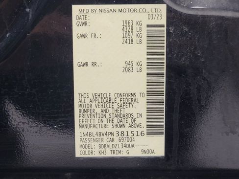 Used 2023 Nissan Altima 2.5 S FWD image 33