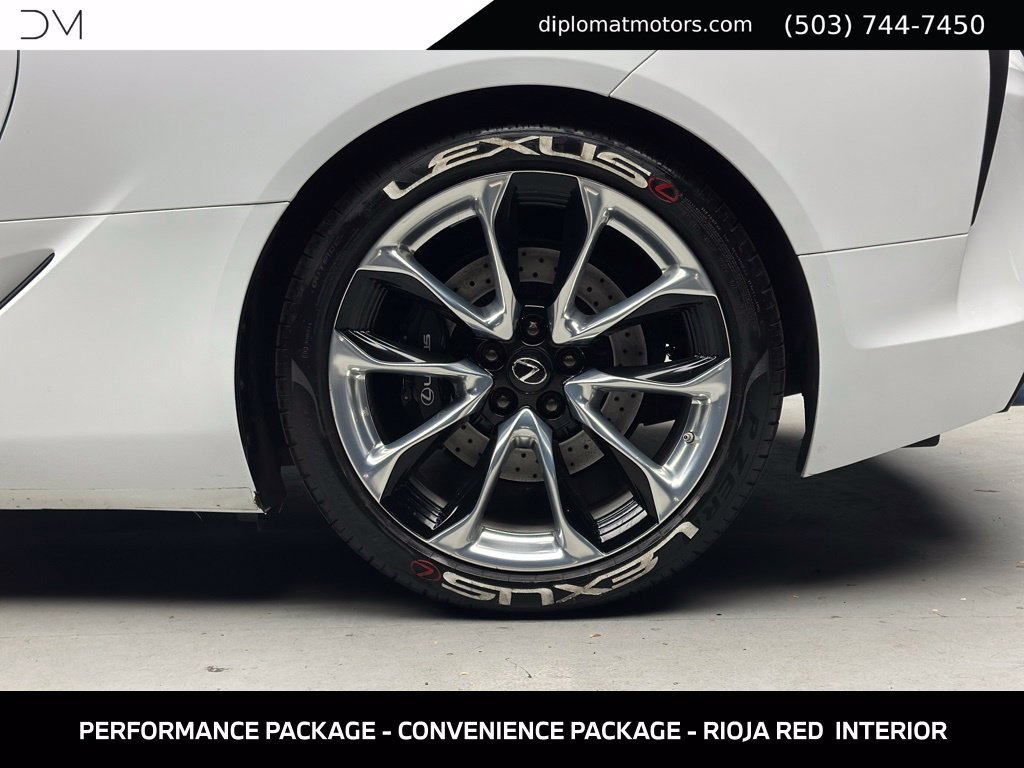 Used 2018 Lexus LC 500 Coupe w/ Performance Package RWD image 30