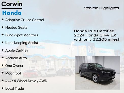 Used 2024 Honda CR-V EX image 9