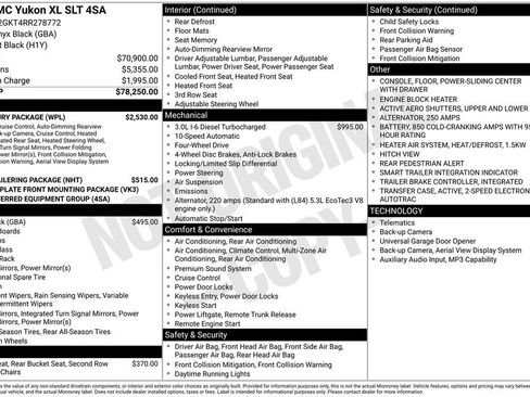 Certified 2024 GMC Yukon XL SLT w/ SLT Luxury Package image 2