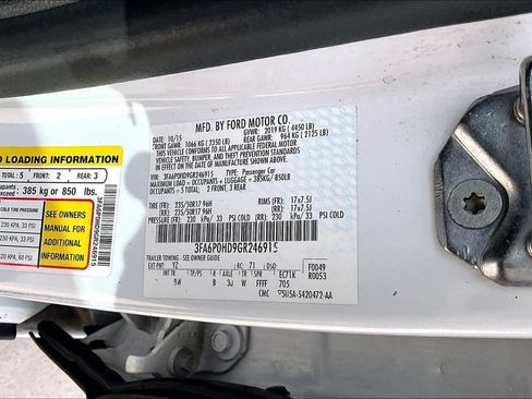 Used 2016 Ford Fusion SE w/ Equipment Group 202A FWD image 34