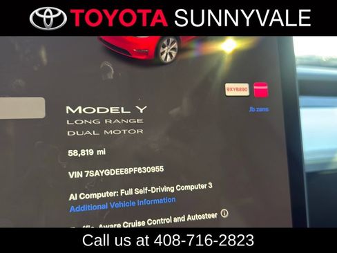 Used 2023 Tesla Model Y Long Range AWD/4WD image 3