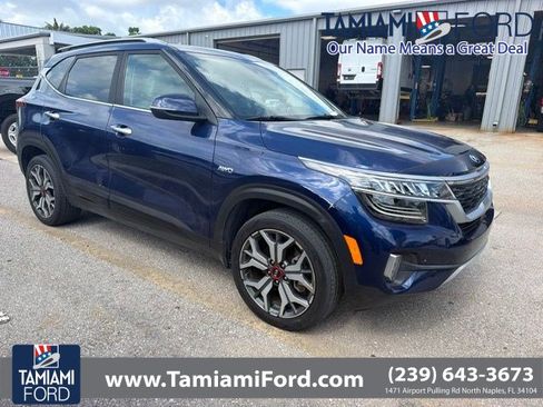 Used 2021 Kia Seltos SX AWD/4WD image 1