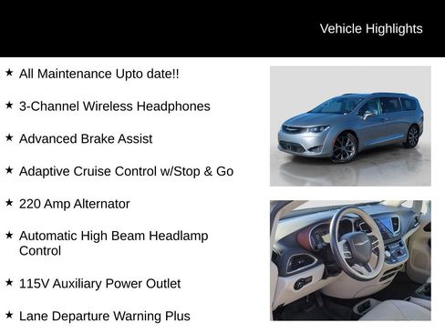 Used 2017 Chrysler Pacifica Limited w/ UConnect Theater Package image 26