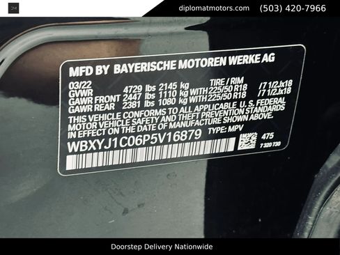 Used 2023 BMW X2 xDrive28i w/ Premium Package AWD/4WD image 50