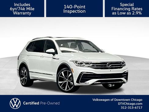 Used 2022 Volkswagen Tiguan SEL R-Line image 1