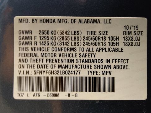 Used 2020 Honda Pilot EX image 33