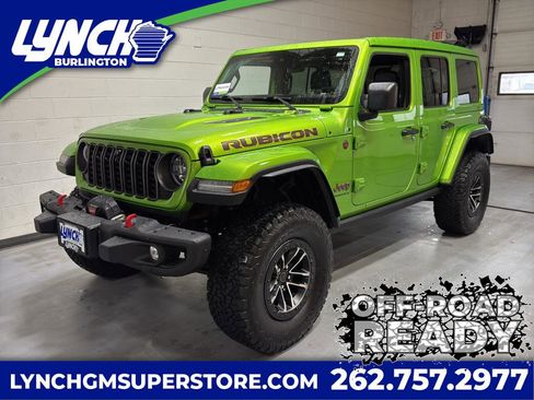 Used 2025 Jeep Wrangler Unlimited Rubicon w/ XTREMEE 35" Tire Package AWD/4WD image 1