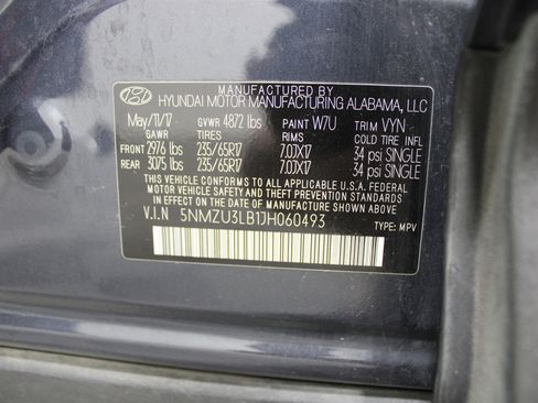 Used 2018 Hyundai Santa Fe Sport w/ 2.4L Value Package 02 FWD image 34