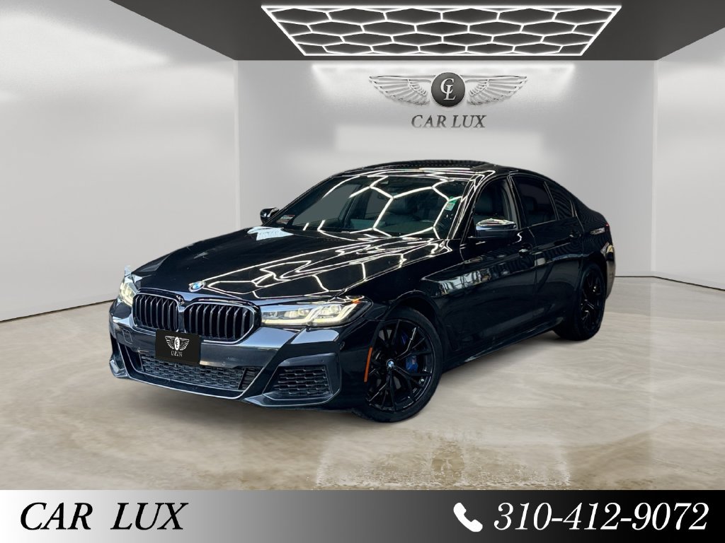 Used 2021 BMW 540i w/ M Sport Package RWD image 1