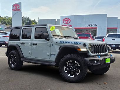 Used 2024 Jeep Wrangler Unlimited Rubicon 4xe w/ Technology Group