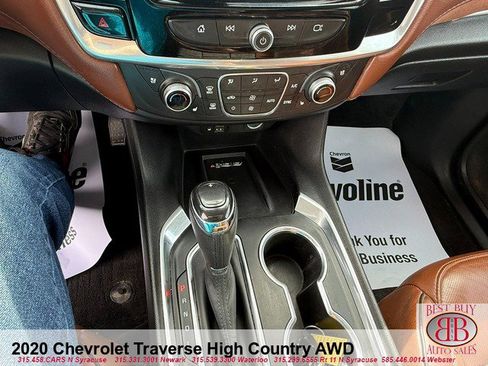 Used 2020 Chevrolet Traverse High Country w/ LPO, Floor Liner Package AWD/4WD image 16