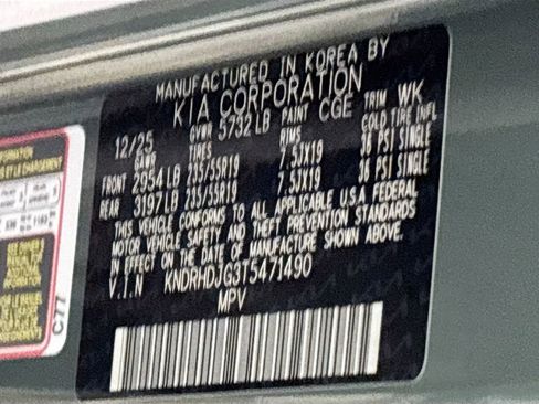 New 2026 Kia Sorento EX image 25