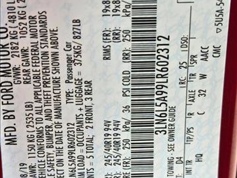 Used 2020 Lincoln MKZ w/ Convenience Package image 25