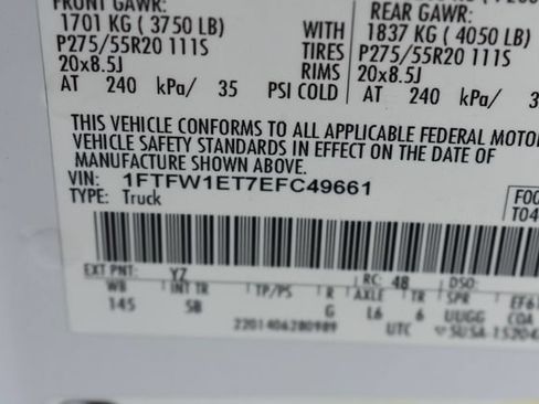 Used 2014 Ford F150 FX4 w/ Equipment Group 402A Luxury AWD/4WD image 17