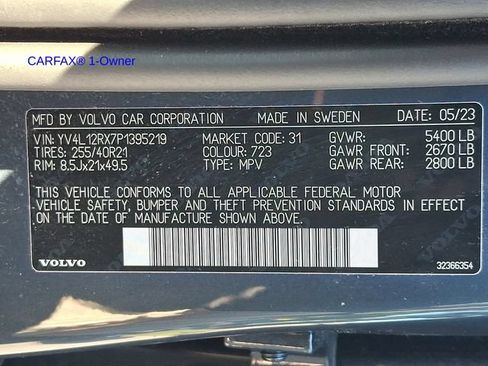 Certified 2023 Volvo XC60 B5 Ultimate w/ Climate Package AWD/4WD image 30