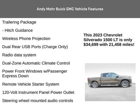 Used 2023 Chevrolet Silverado 1500 LT AWD/4WD image 12