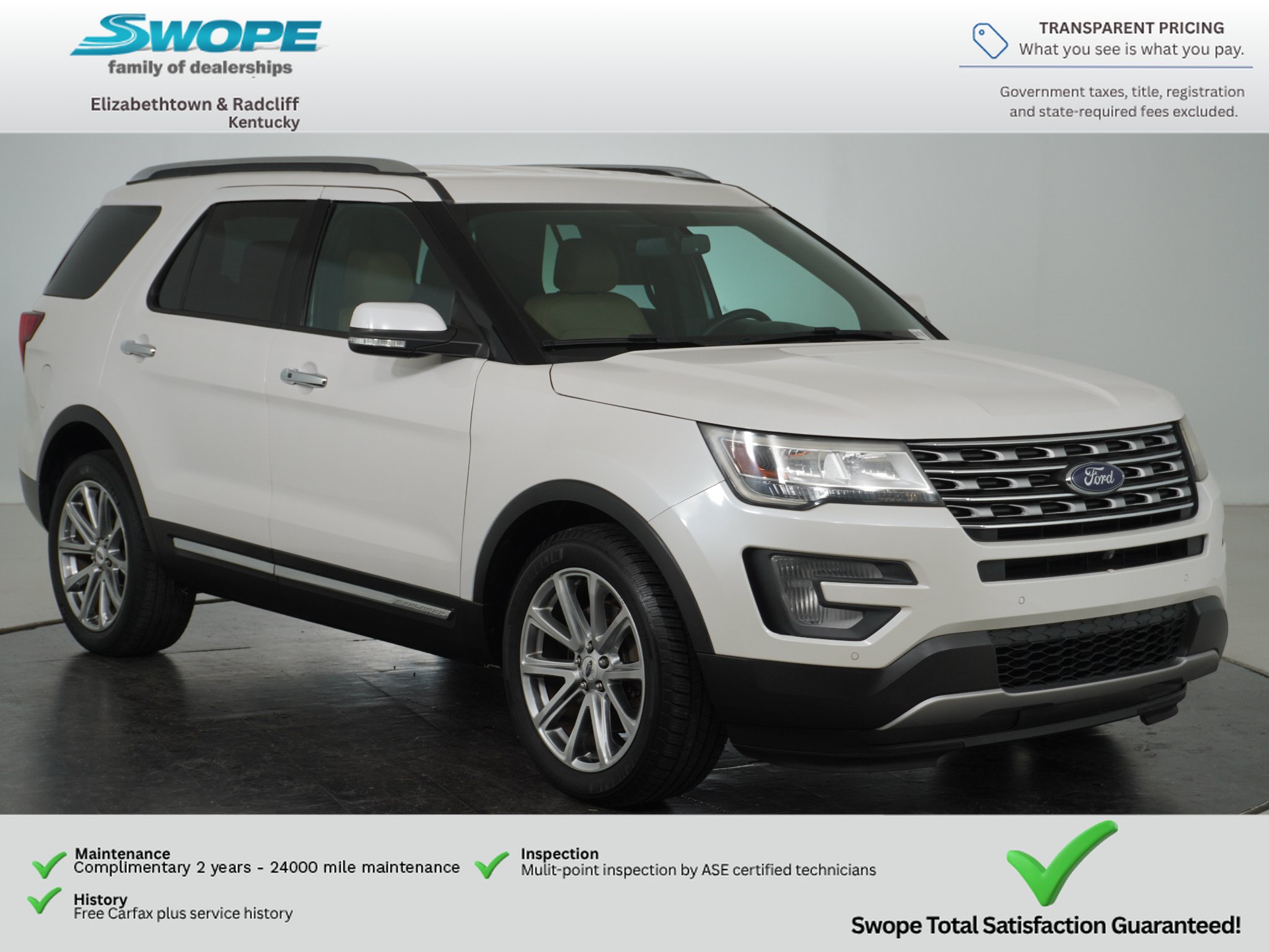 Used 2017 Ford Explorer Limited FWD image 1