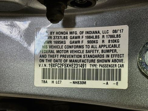 Used 2017 Honda Civic LX image 26