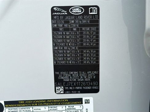 New 2026 Land Rover Defender 110 S AWD/4WD image 42