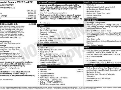 New 2026 Chevrolet Equinox EV LT w/ Convenience Package II AWD/4WD image 45