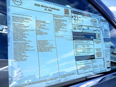 New 2026 Nissan Pathfinder SL FWD image 14