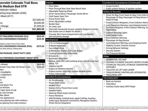 Used 2024 Chevrolet Colorado Trail Boss w/ Advanced Trailering Package image 2