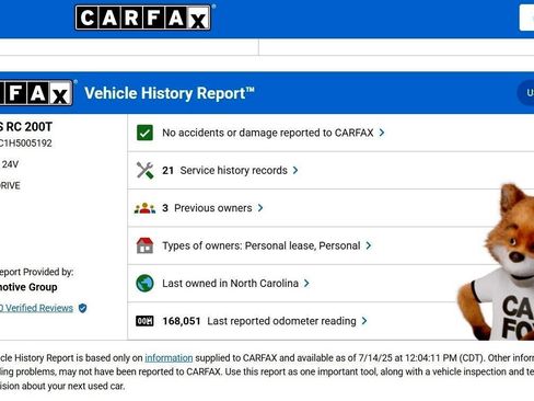 Used 2017 Lexus RC 200t F Sport image 26