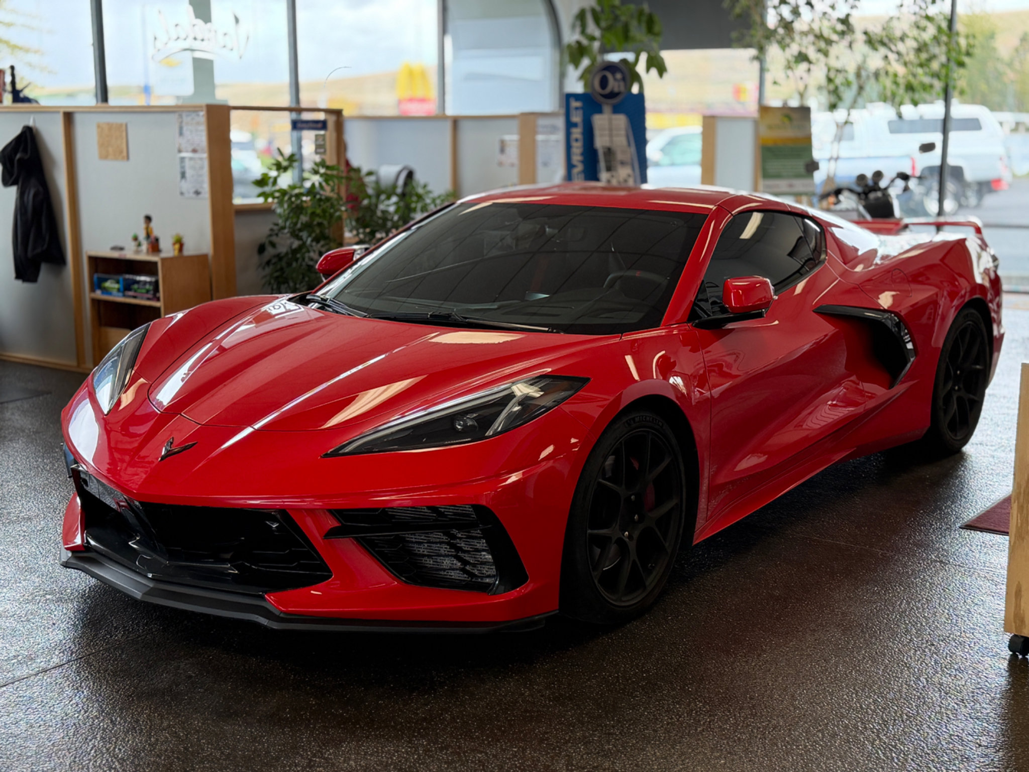 Used 2020 Chevrolet Corvette Stingray Premium Cpe w/ 3LT Preferred Equipment Group RWD image 3