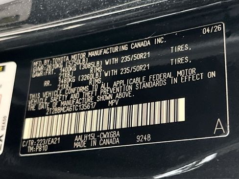 Certified 2026 Lexus RX 350h w/ Convenience Package AWD/4WD image 29