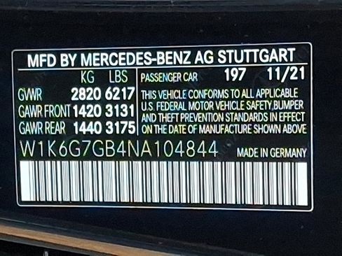 Used 2022 Mercedes-Benz S 580 4MATIC Sedan image 28