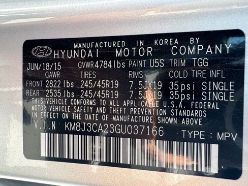 Used 2016 Hyundai Tucson Sport AWD/4WD image 18