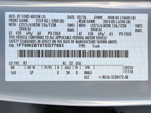 New 2026 Ford F250 King Ranch w/ Chrome Package image 15