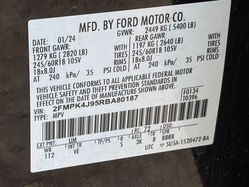 Used 2024 Ford Edge SEL AWD/4WD image 20