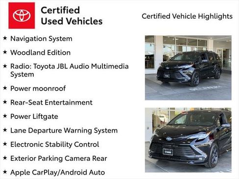 Certified 2025 Toyota Sienna XLE Woodland Edition AWD/4WD image 7