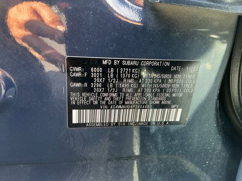 Certified 2023 Subaru Ascent Onyx Edition AWD/4WD image 16