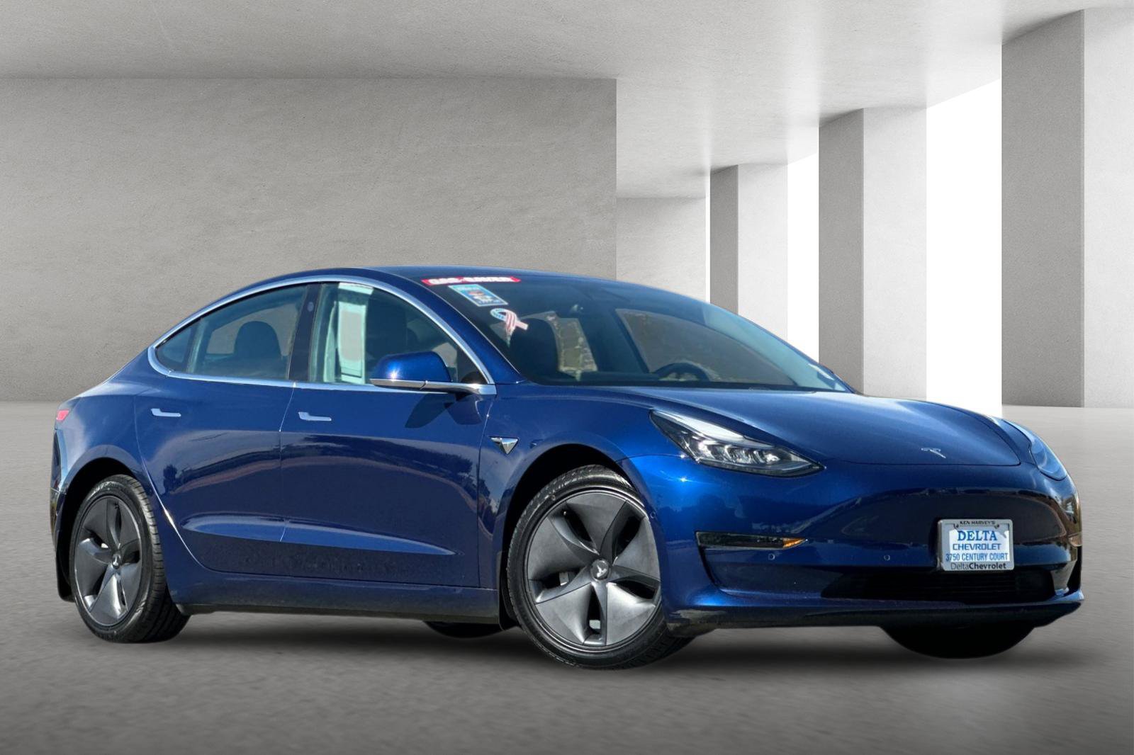 Used 2019 Tesla Model 3 Long Range AWD/4WD image 2