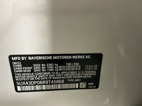 Certified 2024 BMW X3 sDrive30i w/ Premium Package image 33