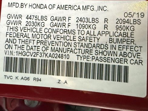 Used 2019 Honda Accord Sport image 44