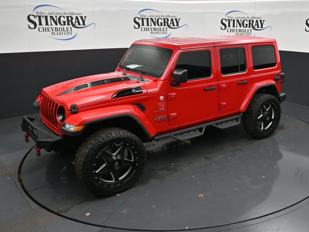 Used 2020 Jeep Wrangler Unlimited Sahara AWD/4WD image 20