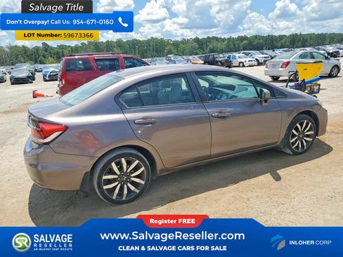 Used 2015 Honda Civic EX-L image 4