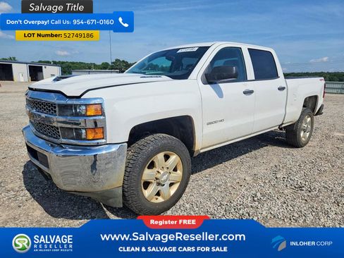 Used 2019 Chevrolet Silverado 2500 W/T w/ WT Convenience Package AWD/4WD image 1