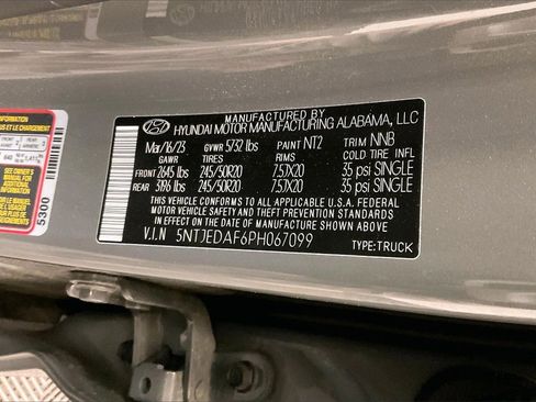 Certified 2023 Hyundai Santa Cruz Limited image 21