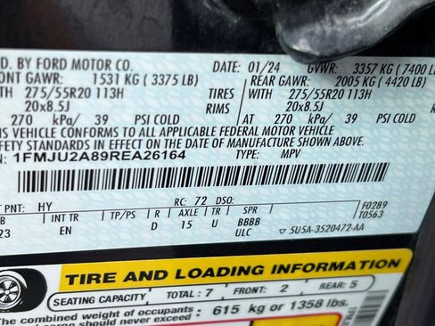 Used 2024 Ford Expedition Limited AWD/4WD image 34