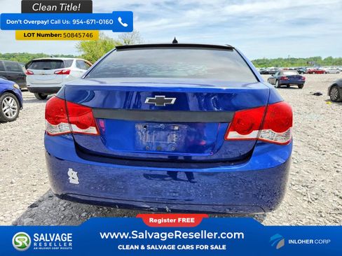 Used 2012 Chevrolet Cruze LS w/ Connectivity Package image 8