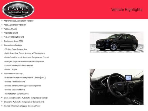 Used 2021 Ford Escape SE w/ Convenience Package image 3