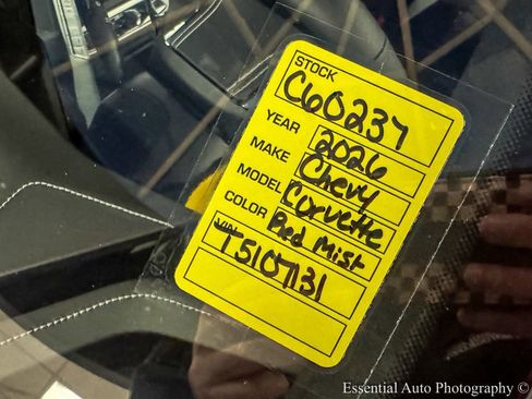 New 2026 Chevrolet Corvette 1LT w/ Z51 Performance Package image 20