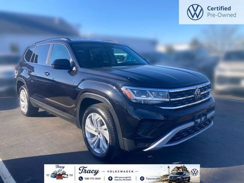 Certified 2023 Volkswagen Atlas SE AWD/4WD image 1