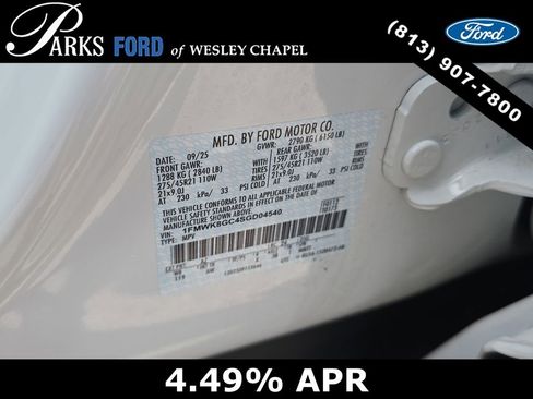 Certified 2025 Ford Explorer ST w/ Sun And Sound Package AWD/4WD image 35
